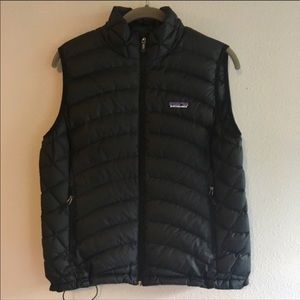 Patagonia Women's Down Sweater Vest Black Sz M